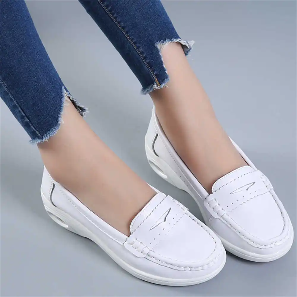Streetwear Brand In Vietnam - Thick Sole Slipon White Trainers For