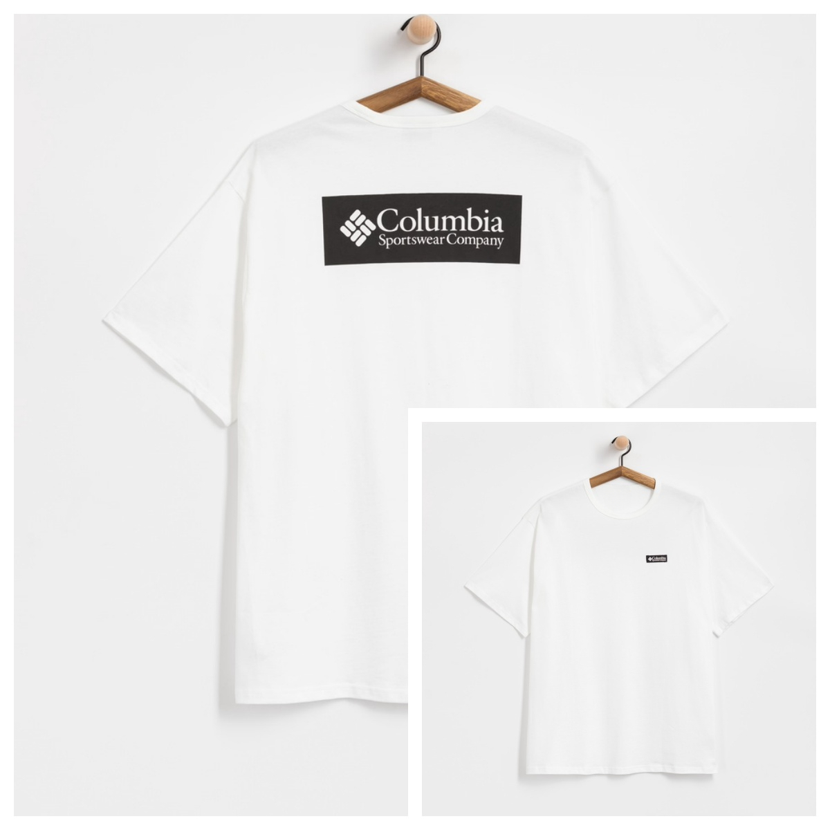 Streetwear Brand Tees - White Retro Art Classic Logo Outdoor
