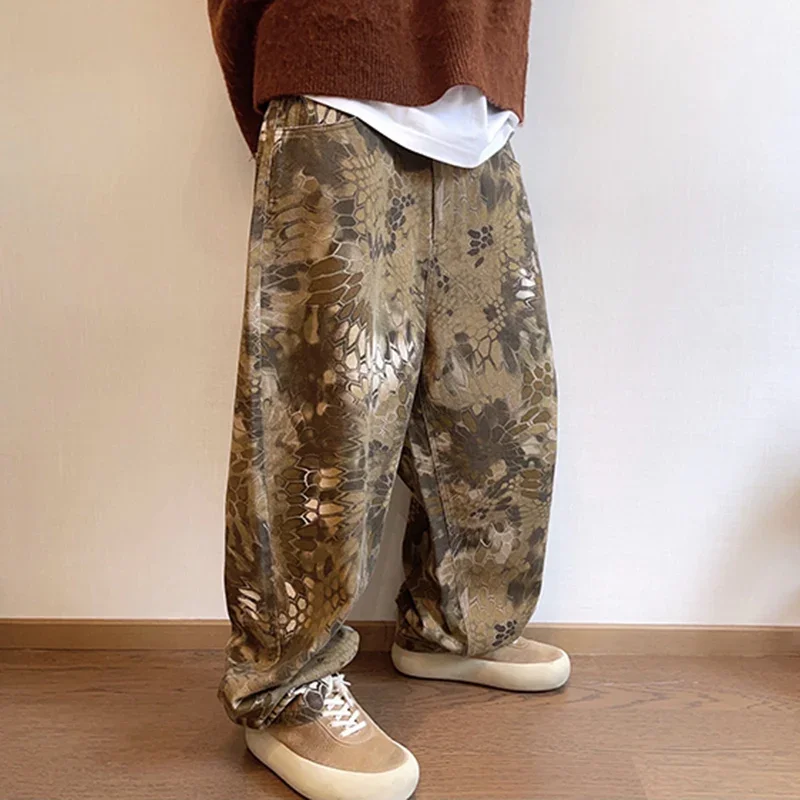 Streetwear Brand Graphic Designer - New Men Chic Snake Print Streetwear