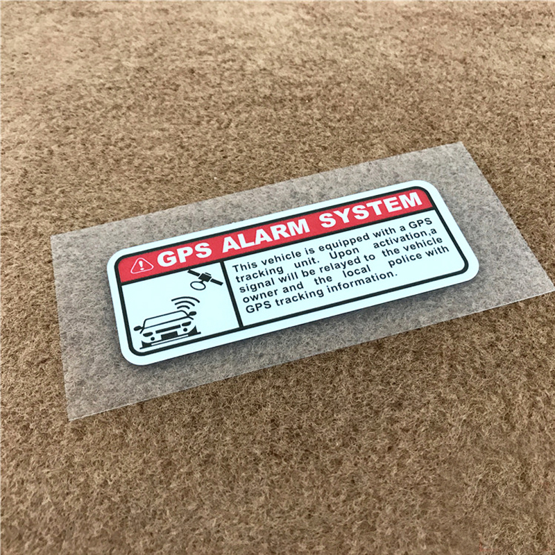 Streetwear Brand Stickers - 2pcs /Set Car Decals Warning Letters