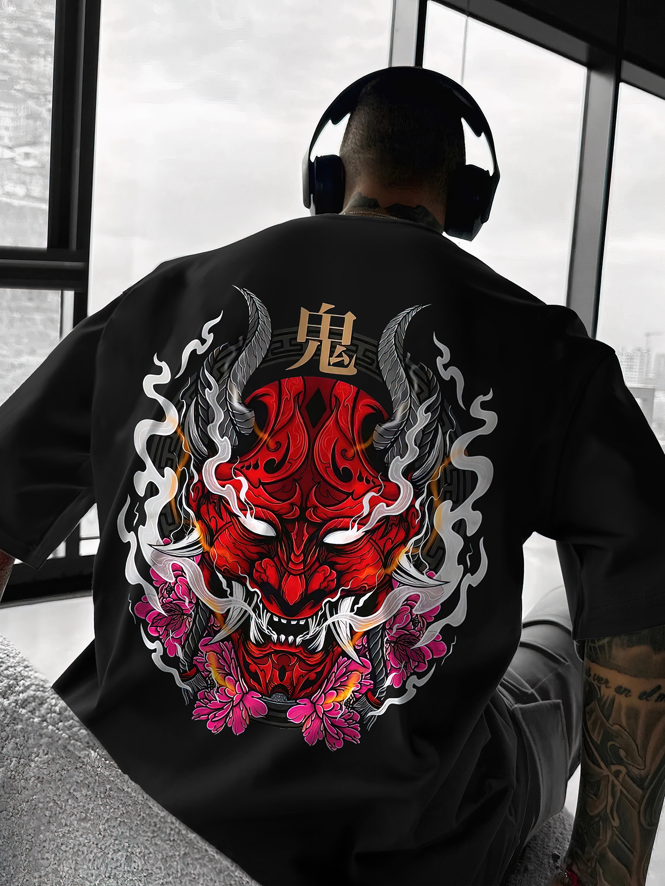 Streetwear Brand Japanese - Oversized Streetwear Graphic T Shirt Men