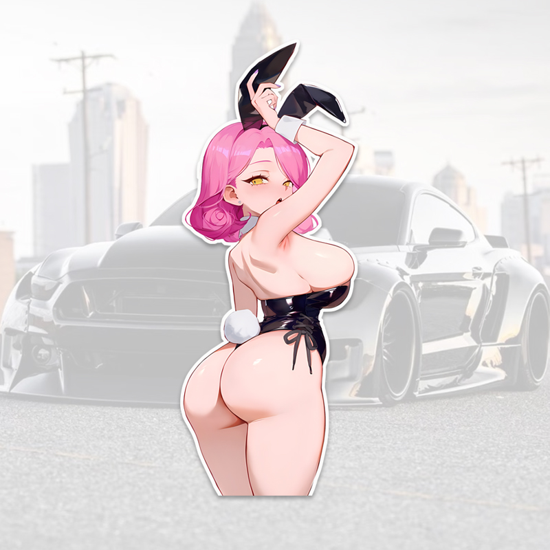 DM22# Anime Car Sticker Rabbit - Streetwear Brand Stickers のレビューと価格