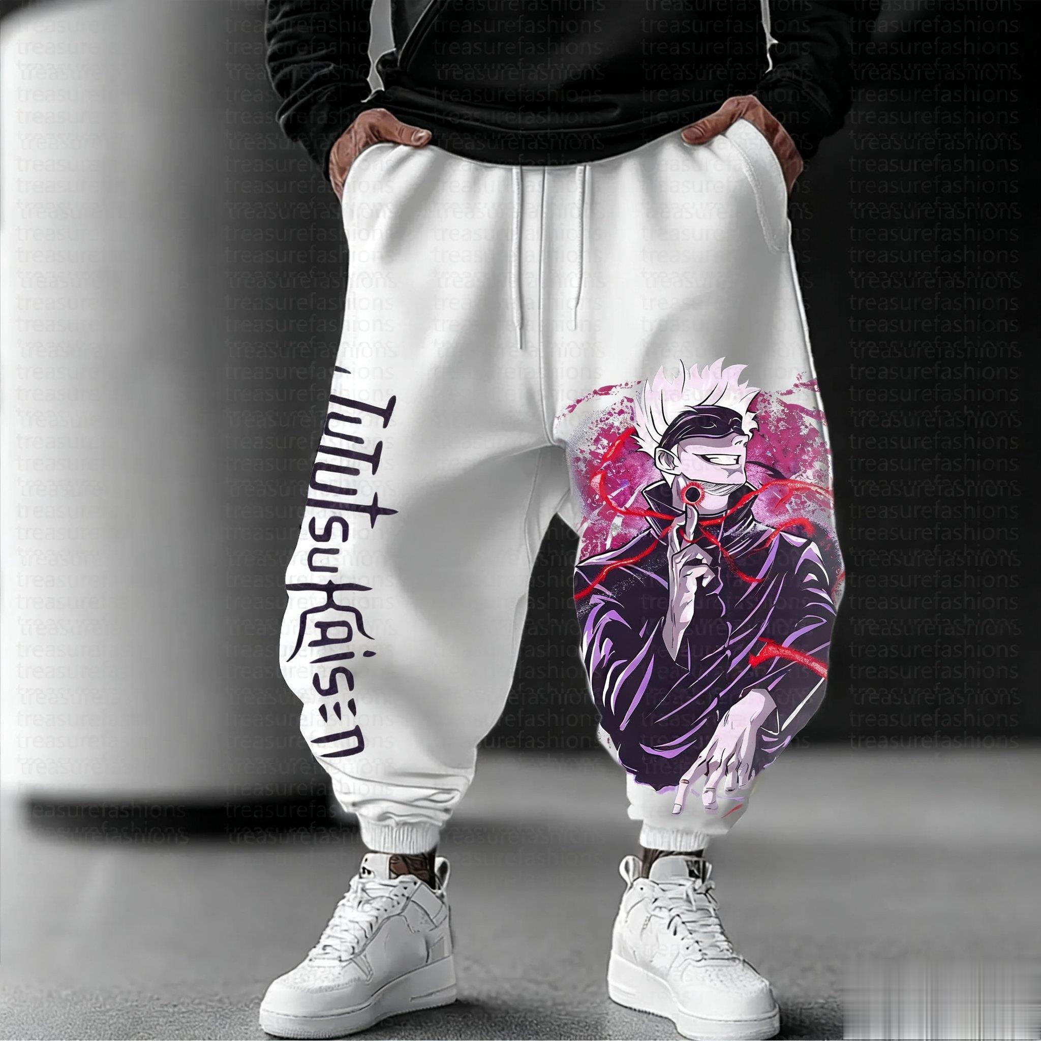 Jujutsu Kaisen Men Jogging Pan - Streetwear Brand Beanie のレビューと価格