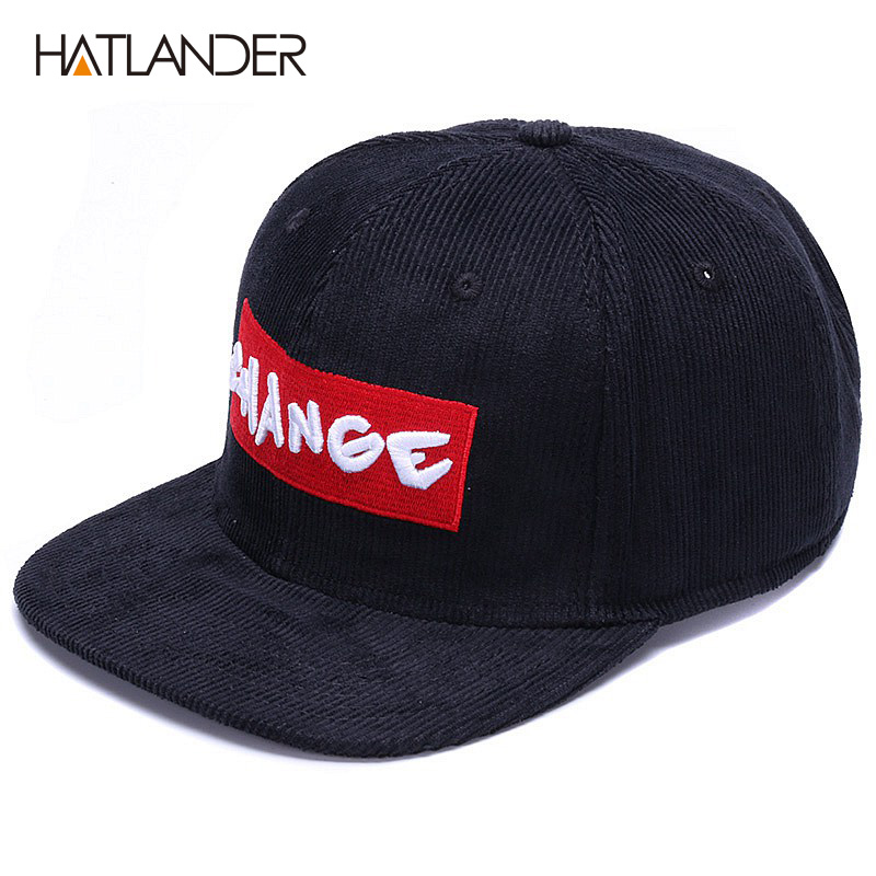 HATLANDER Brand black corduroy - Streetwear Brand Beanie のレビューと価格