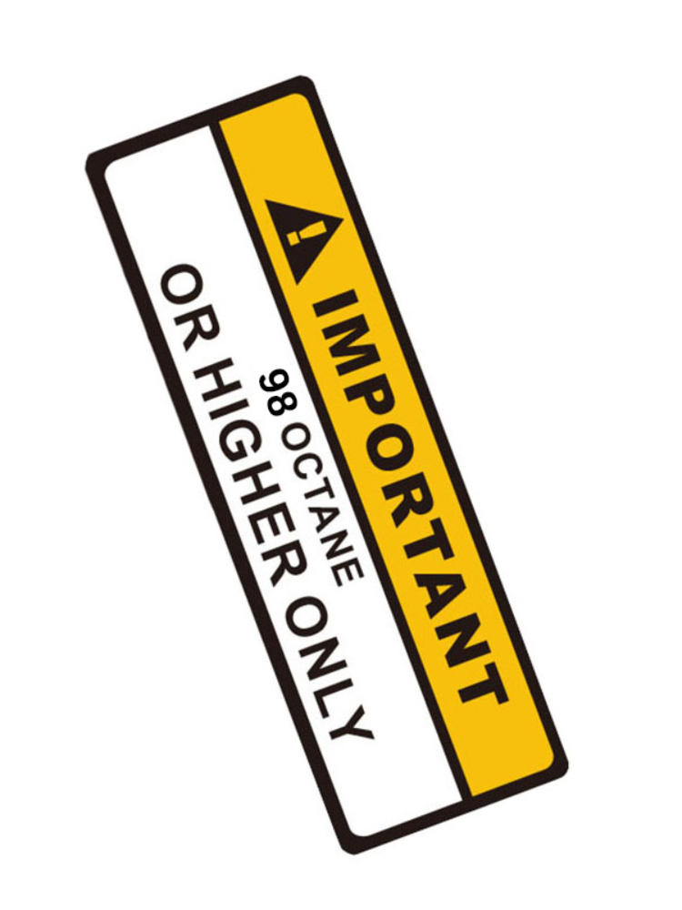 6 x 1.5cm Warning Label 98+ or - Streetwear Brand Stickers のレビューと価格