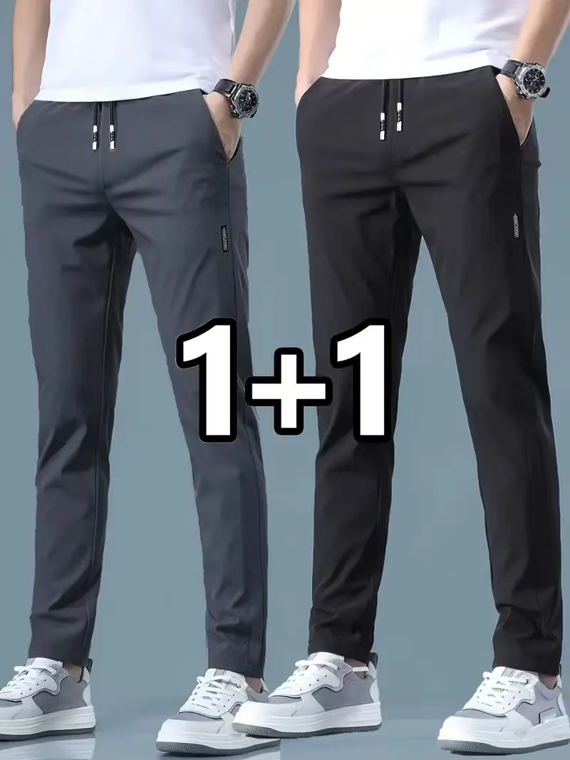 2026 2 Pieces Men's Casual Ice - Streetwear Brand Joggers のレビューと価格