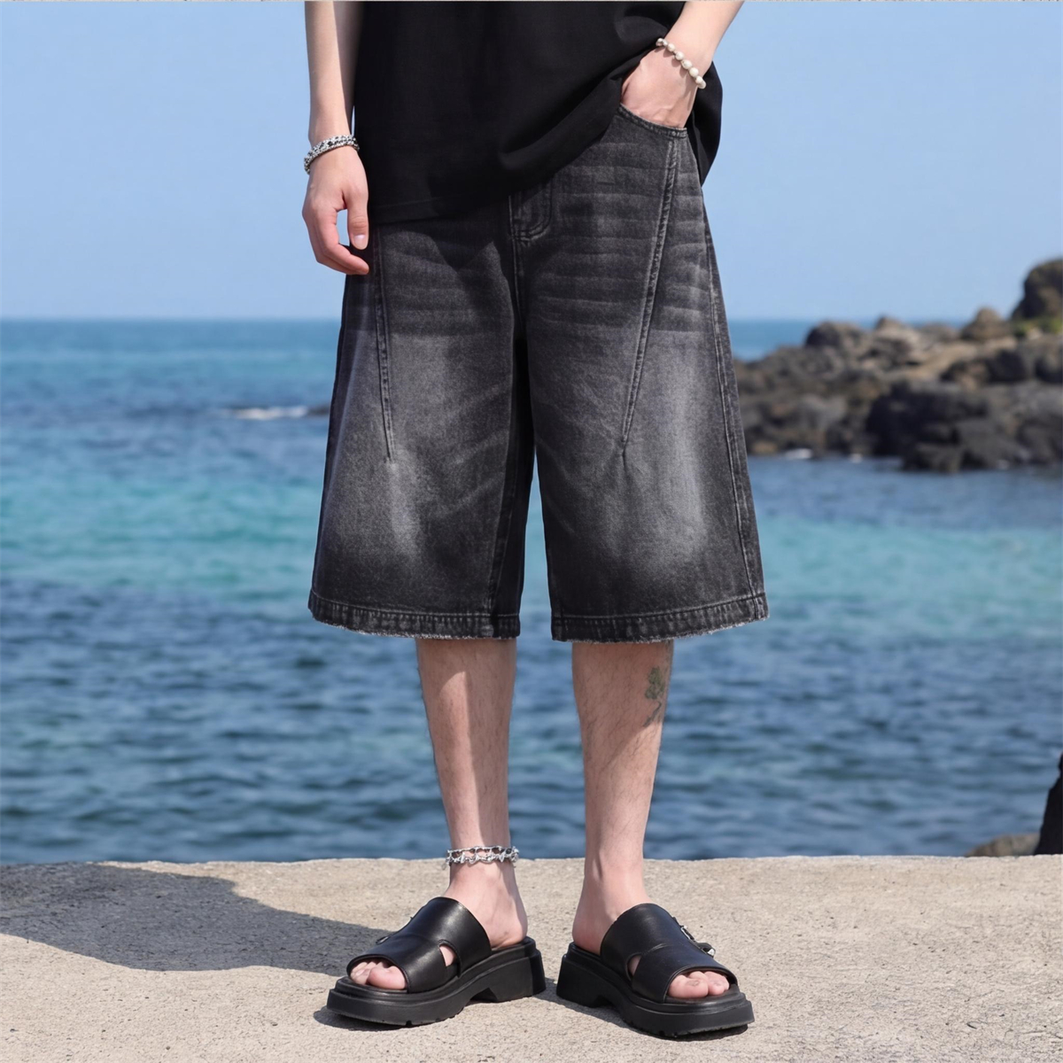 High Street Vintage Gradient D - Streetwear Brand Shorts のレビューと価格