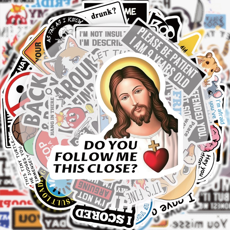50 Funny Prank Stickers, Vibra - Streetwear Brand Stickers のレビューと価格