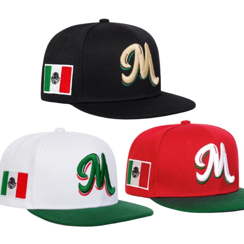 M Letter Embroidered Snapback  - Streetwear Brand Beanie のレビューと価格