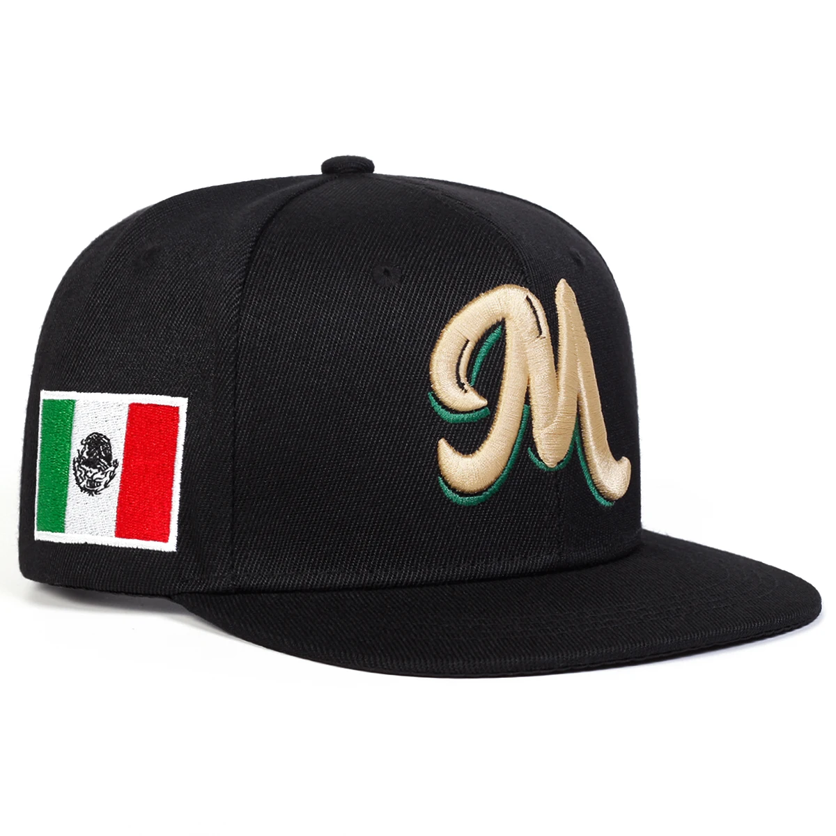 M Letter Embroidered Snapback  - Streetwear Brand Beanie のレビューと価格
