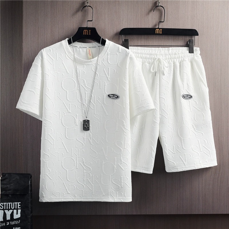 Summer Casual Cotton Short Sle - Streetwear Brand Shorts のレビューと価格