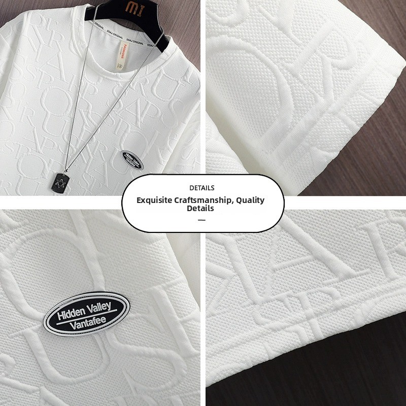 Summer Casual Cotton Short Sle - Streetwear Brand Shorts のレビューと価格