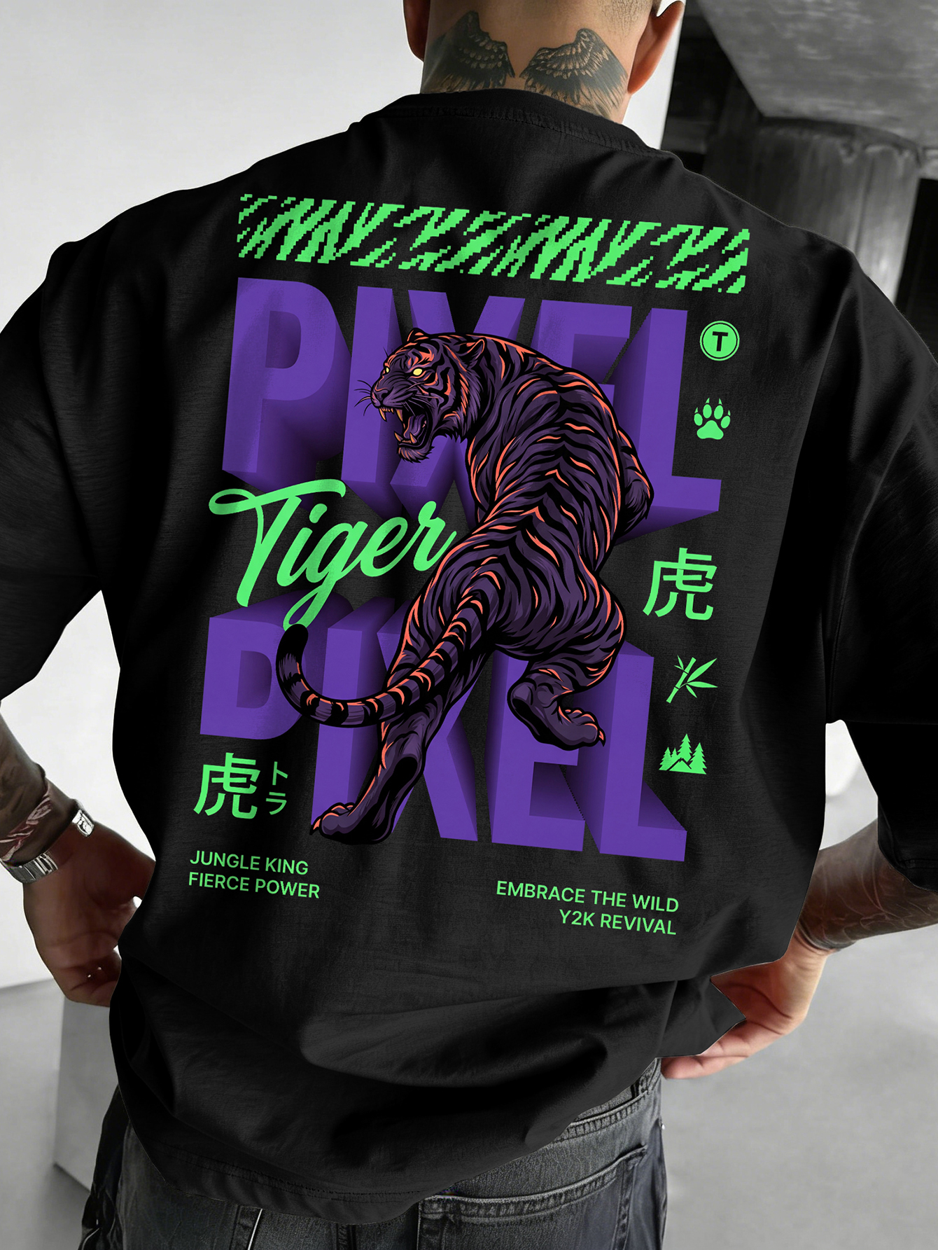 Men's Oversized Y2K Streetwear - Streetwear Brand Japanese のレビューと価格