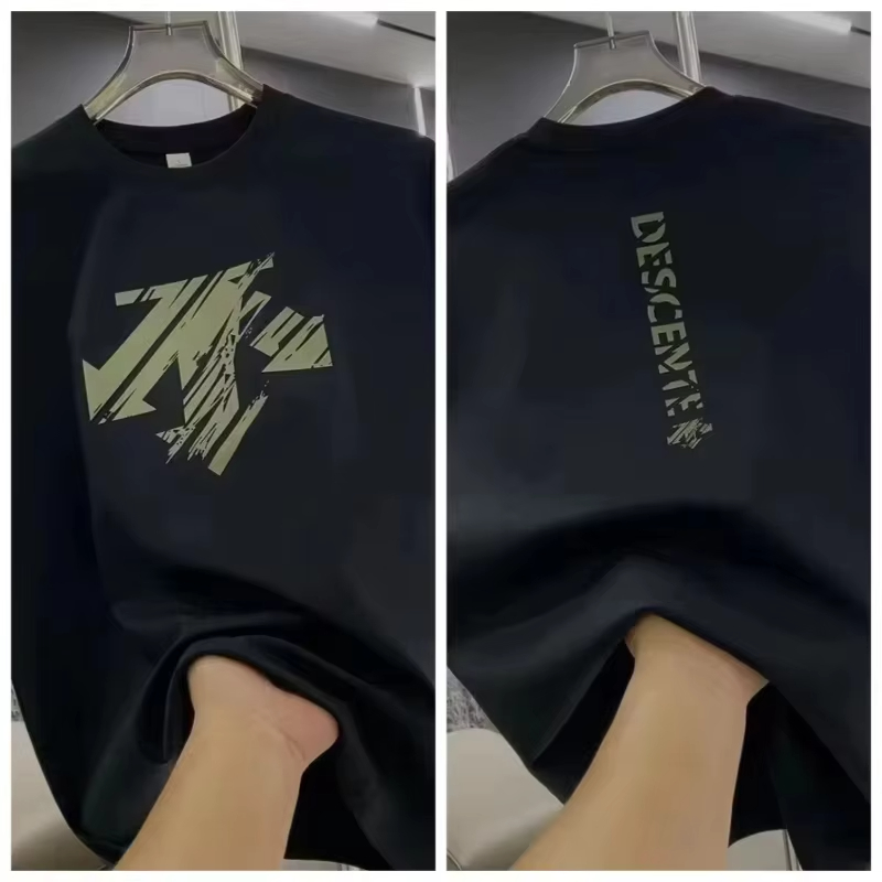 Fashion Brand Print Man T-shir - Streetwear Brand Tees のレビューと価格