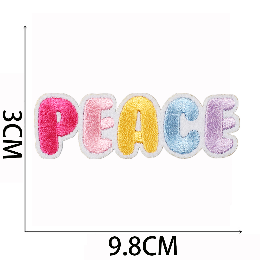 1pcs Patch Pink Heart Stickers - Streetwear Brand Stickers のレビューと価格
