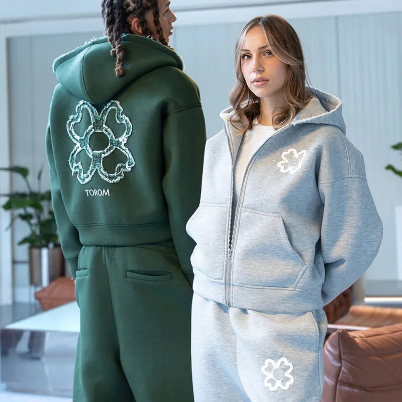 Spring Autumn Oversized 4 Leaf - Streetwear Brand Y2K のレビューと価格