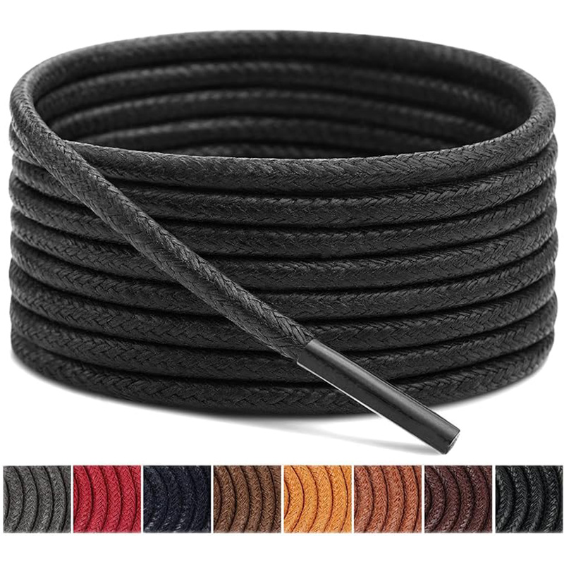 Wax Round Shoelaces for Boots  - Travis Scott Lace のレビューと価格