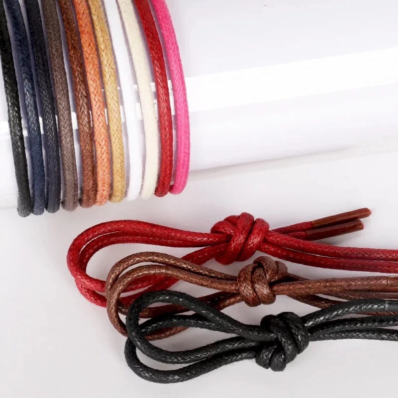 Wax Round Shoelaces for Boots  - Travis Scott Lace のレビューと価格