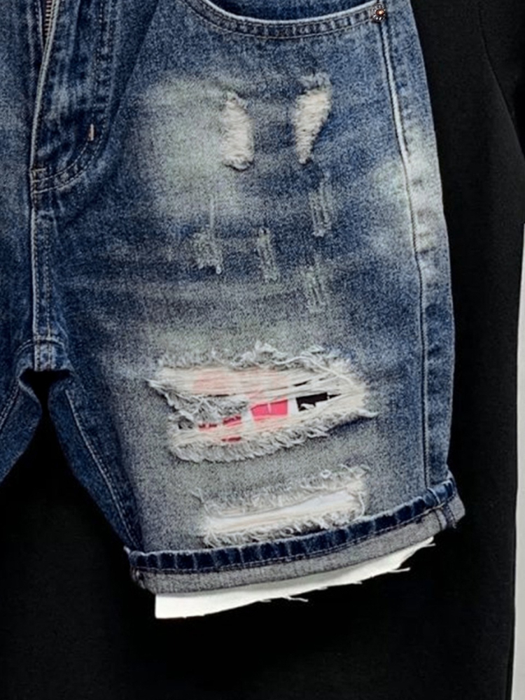 2026 Summer Ripped Straight Me - Streetwear Brand Vintage のレビューと価格
