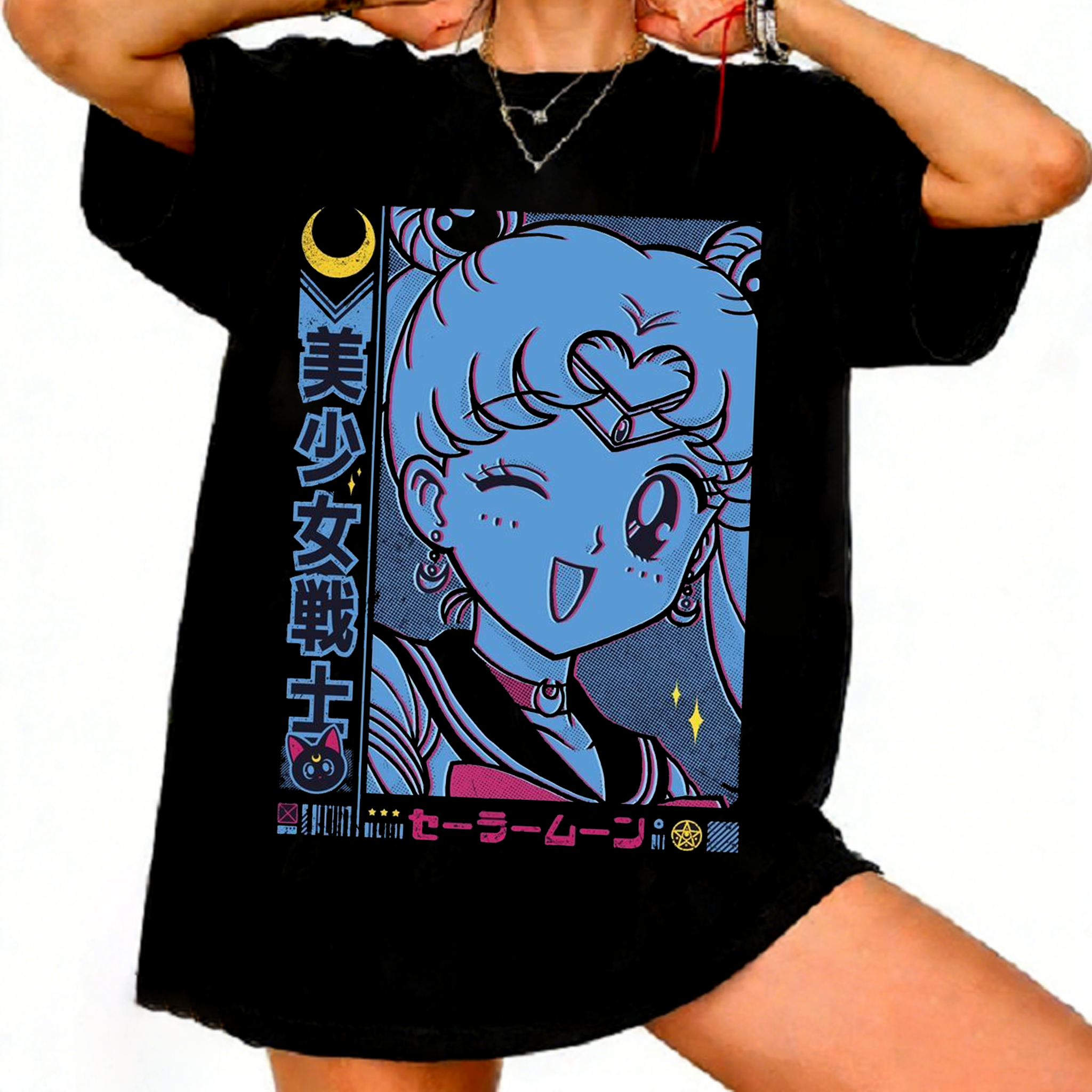 Sailor Moon Retro 90s Anime Gr - Streetwear Brand Beanie のレビューと価格