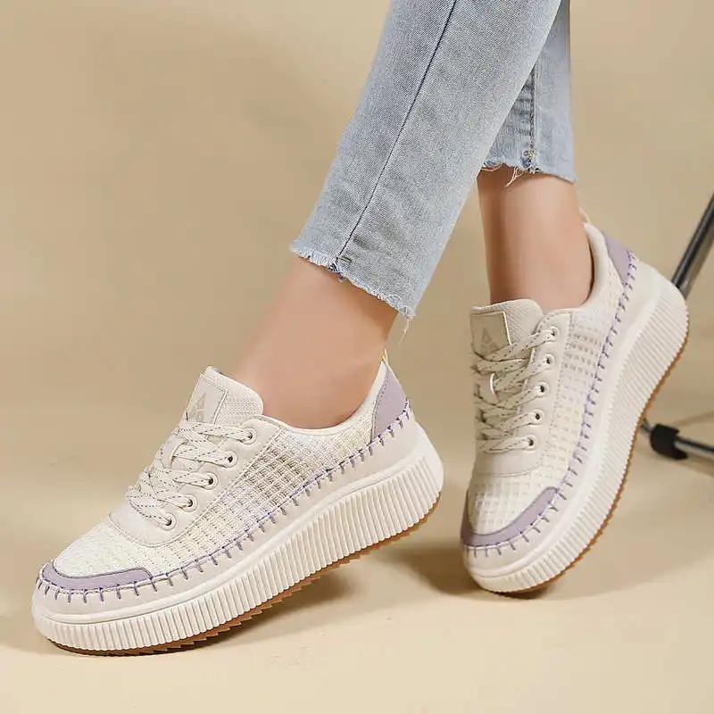 Brown Shoes Woman Flats Autumn - Streetwear Brand In Vietnam のレビューと価格