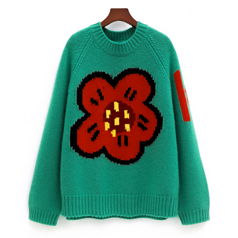 Ladies 100% pure cashmere swea - Streetwear Brand Flower のレビューと価格