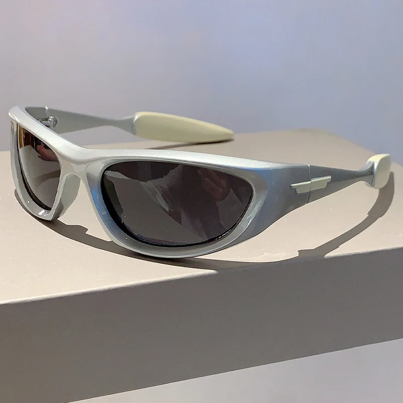 Y2K Punk Sunglasses Men New Ou - Streetwear Brand Y2K のレビューと価格
