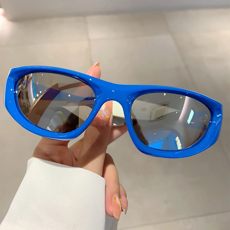 Y2K Punk Sunglasses Men New Ou - Streetwear Brand Y2K のレビューと価格