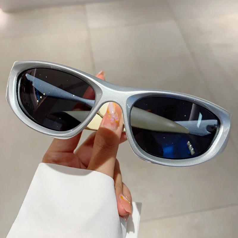 Y2K Punk Sunglasses Men New Ou - Streetwear Brand Y2K のレビューと価格