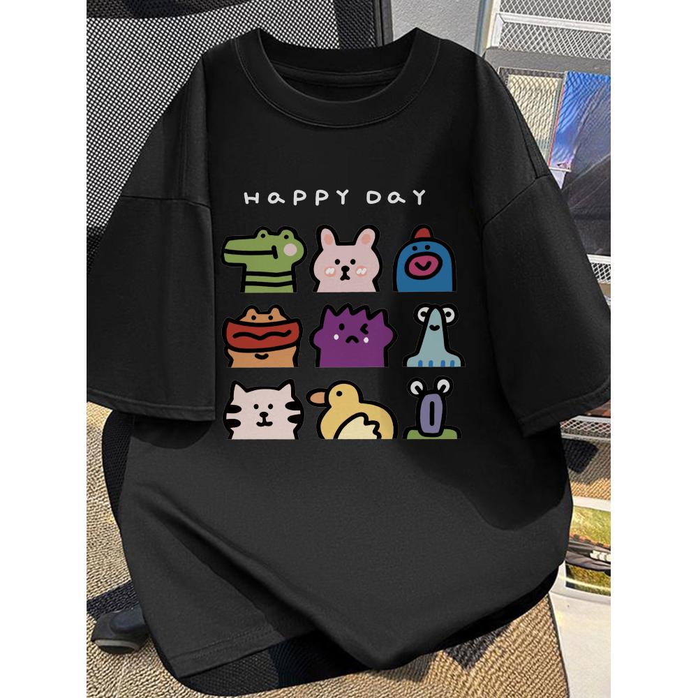 Cotton T-shirt Funny Graphic D - Streetwear Brand Graphic Designer のレビューと価格
