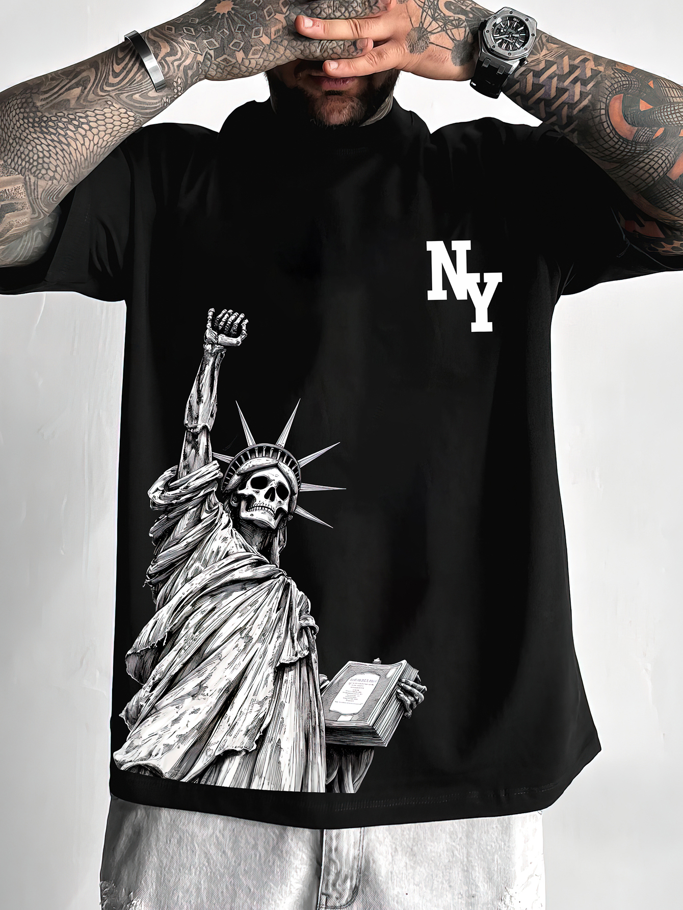 Men's Oversized NY New York St - Streetwear Brand New York のレビューと価格
