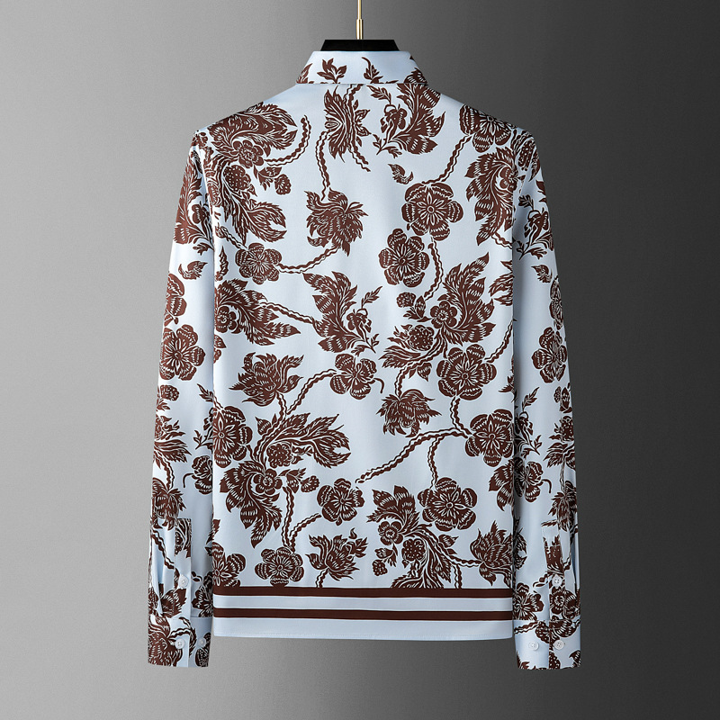 Brand Flower Printed Men's Shi - Streetwear Brand Flower のレビューと価格