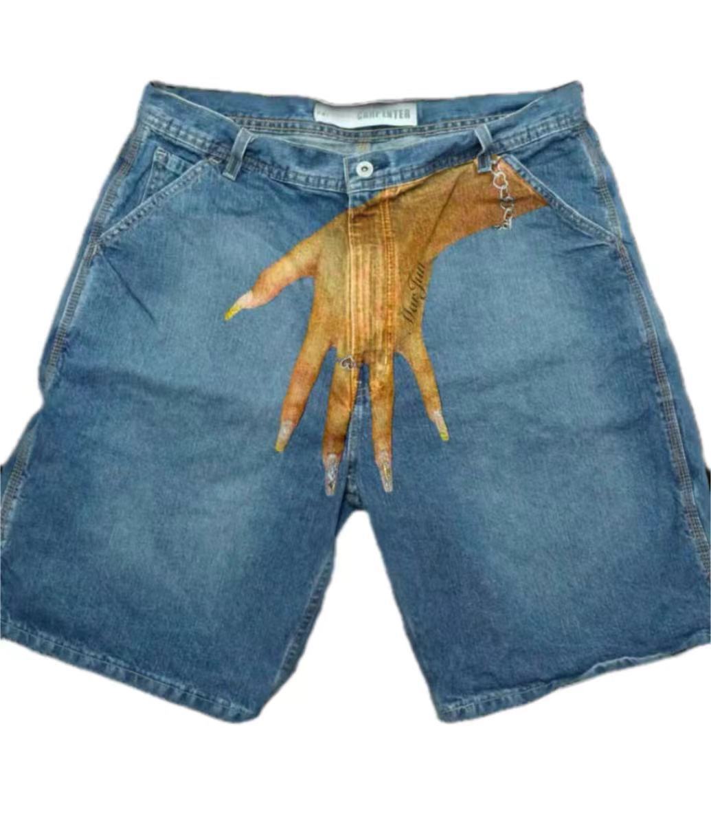 Y2K Baggy Denim Shorts vintage - Streetwear Brand Shorts のレビューと価格