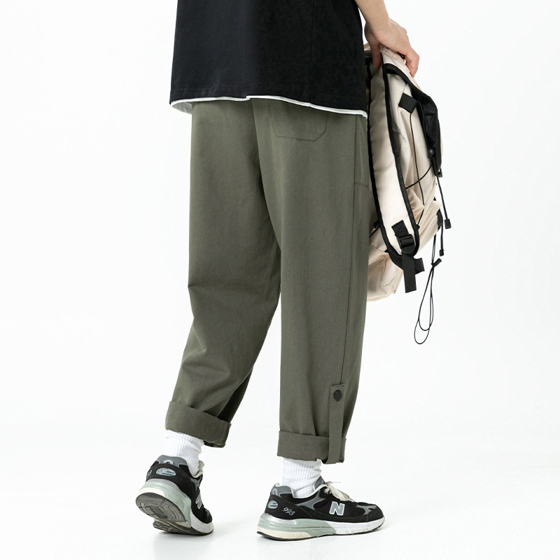 Working Pants Mens Casual Stra - Streetwear Brand Japanese のレビューと価格