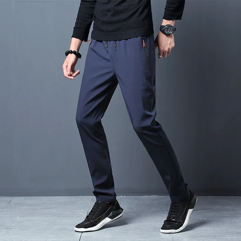 Men's Casual Pants Straight Sl - Streetwear Brand Joggers のレビューと価格