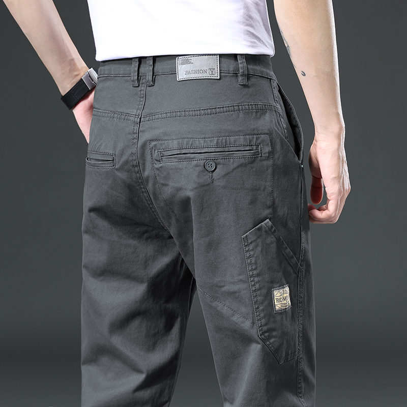 2026 New 97% Cotton Men's Carg - Streetwear Brand Joggers のレビューと価格
