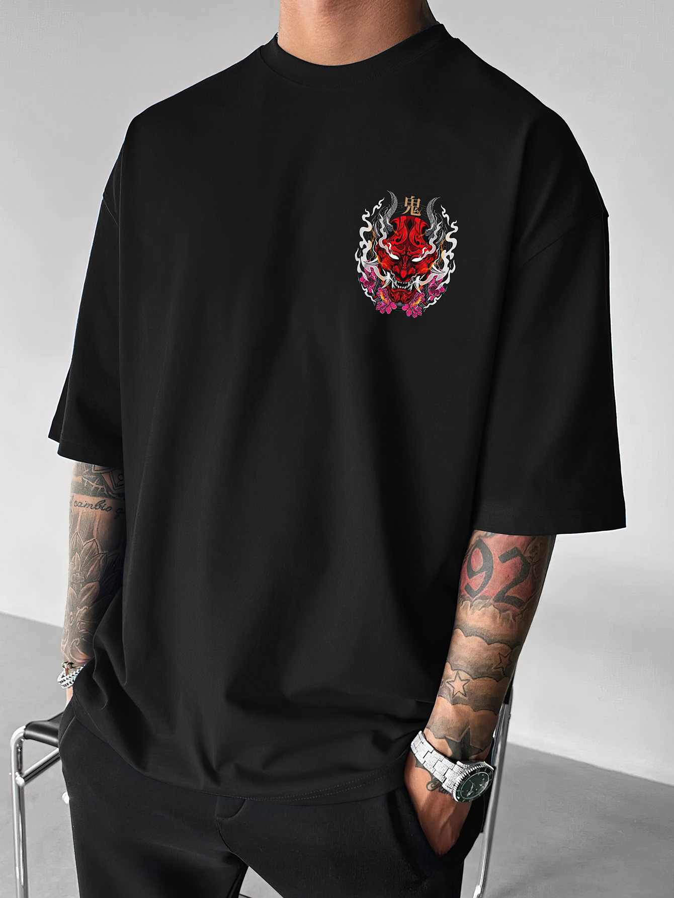 Oversized Streetwear Graphic T - Streetwear Brand Japanese のレビューと価格