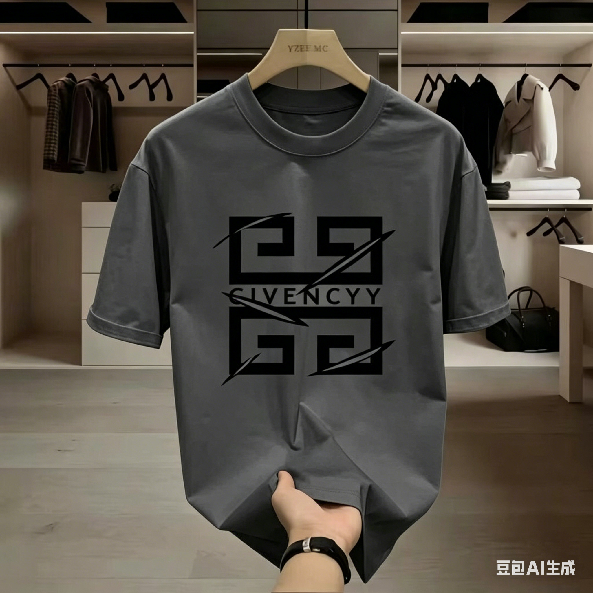 2026Men's  Brand Logo Print T- - Streetwear Brand Graphic Designer のレビューと価格