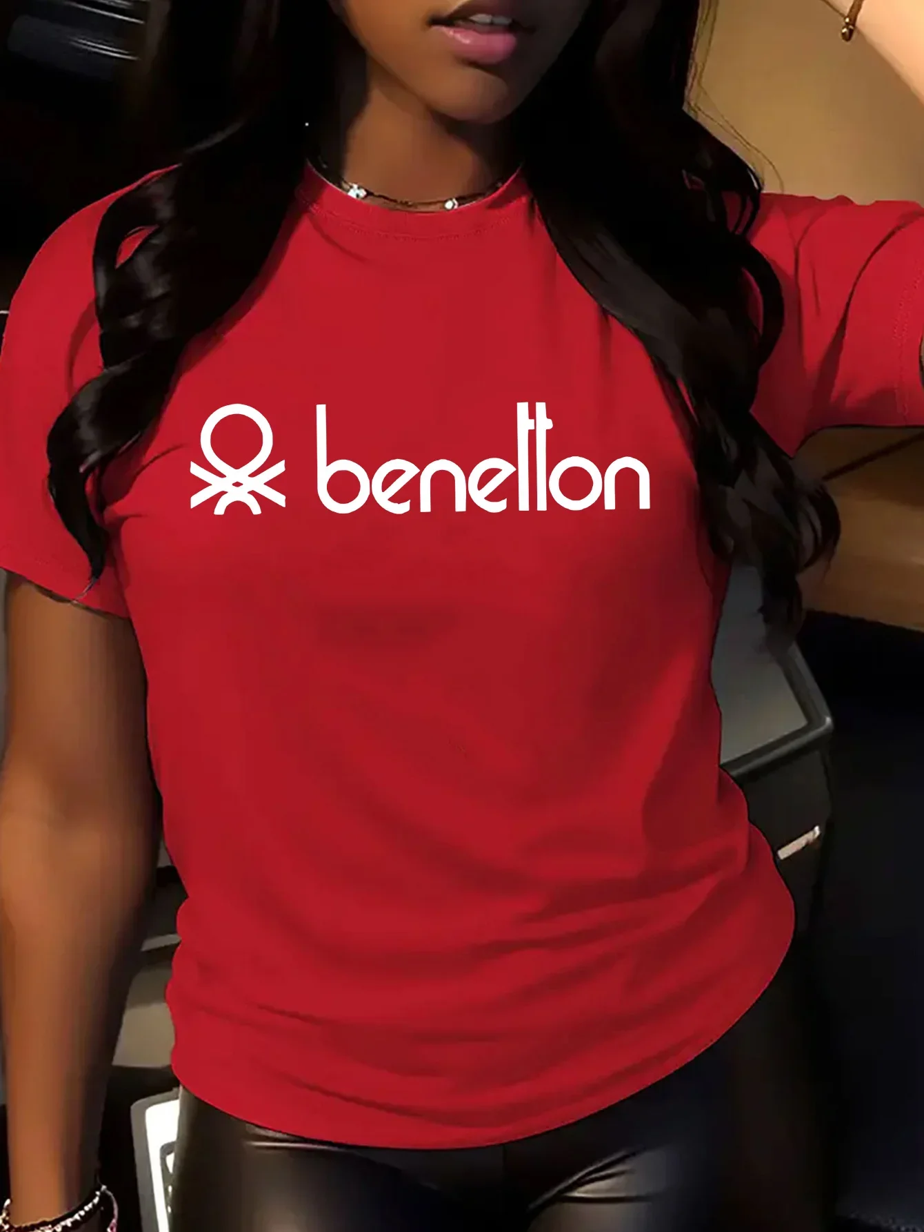 Benelton Graphic Print Women'S - Streetwear Brand Tees のレビューと価格
