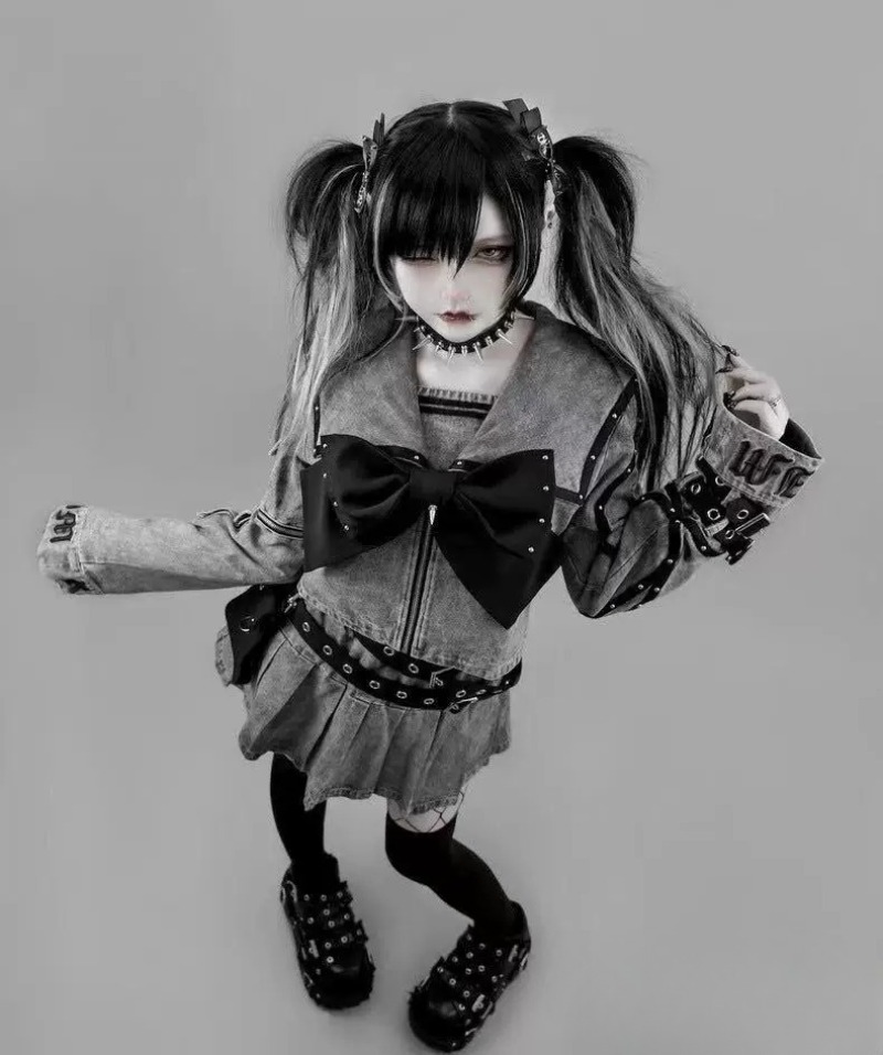 2026 Autumn New Sailor Collar  - Streetwear Brand Y2K のレビューと価格