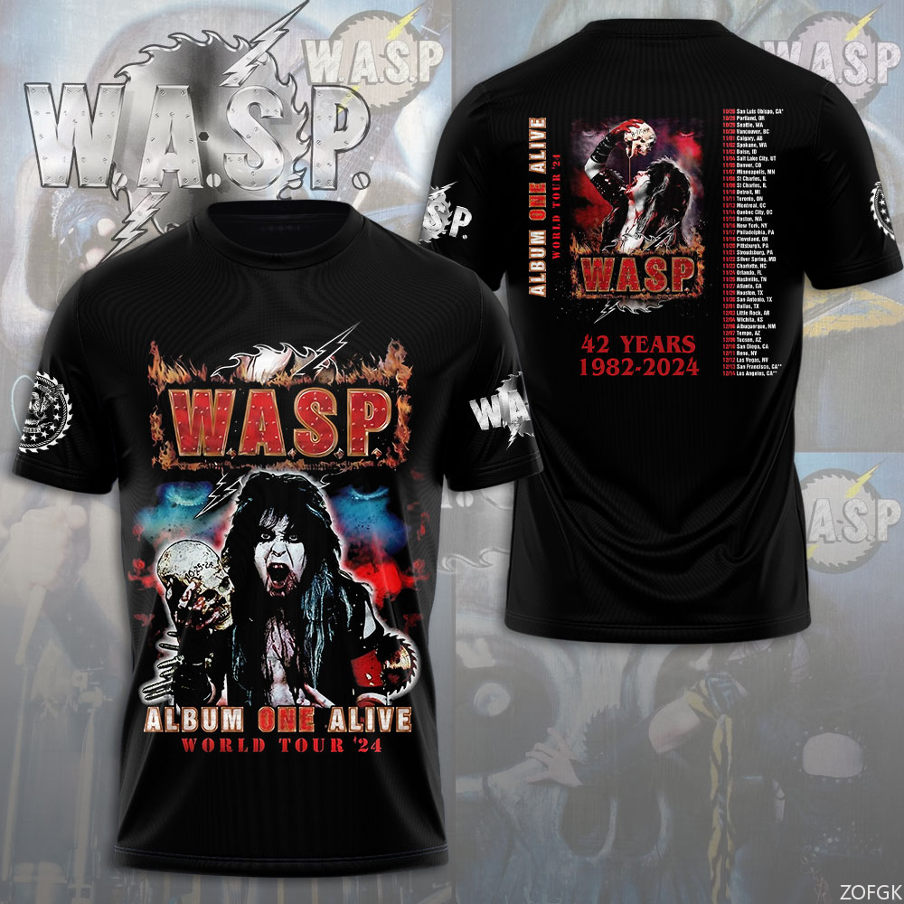 W.A.S.P Rock 3D Printing T-shi - Streetwear Brand Shorts のレビューと価格