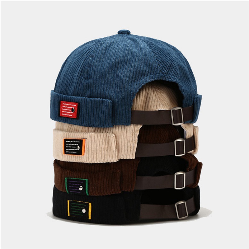 Brand Vintage Beanie Hats Men  - Streetwear Brand Beanie のレビューと価格