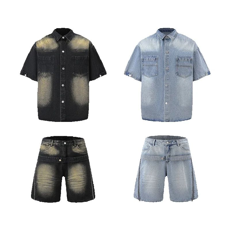 DAVIDSHAO Top Quality EU US Si - Streetwear Brand Shorts のレビューと価格