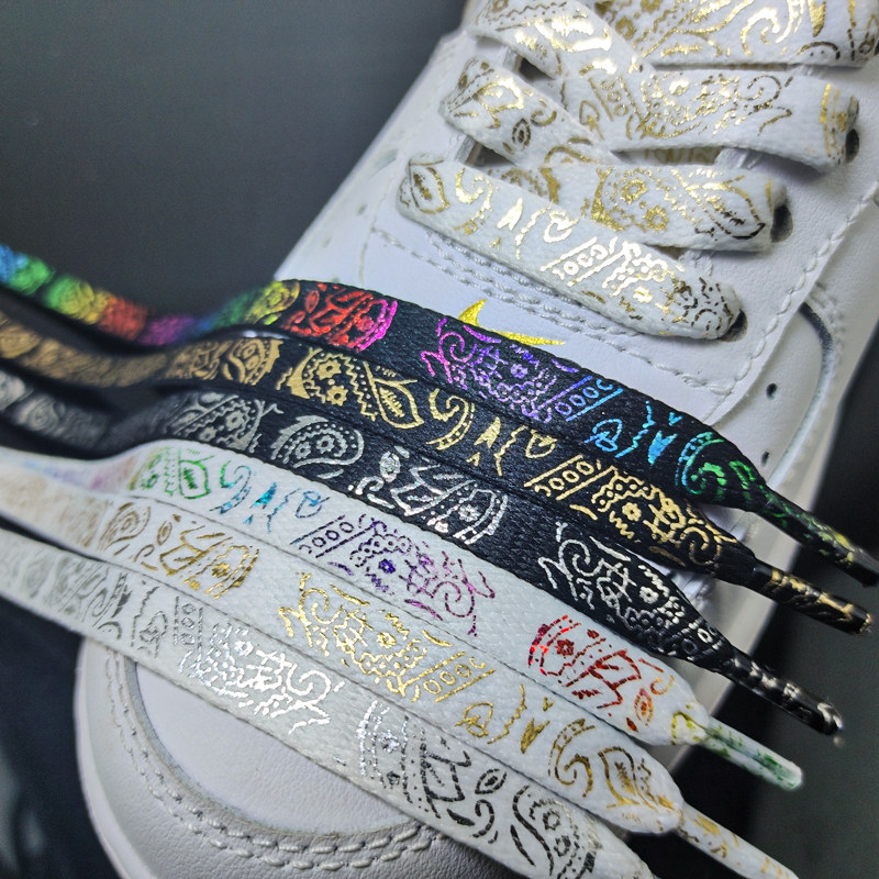 NEW 1Pair Gilding Flat Shoelac - Travis Scott Lace のレビューと価格