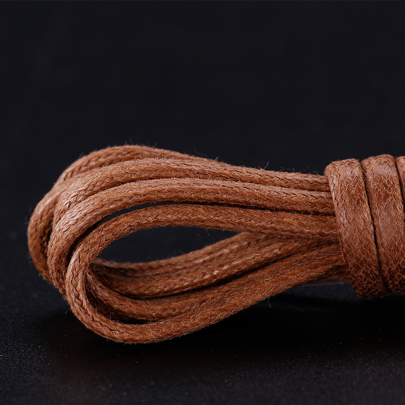 Cotton Waxed Shoelaces Round R - Travis Scott Lace のレビューと価格